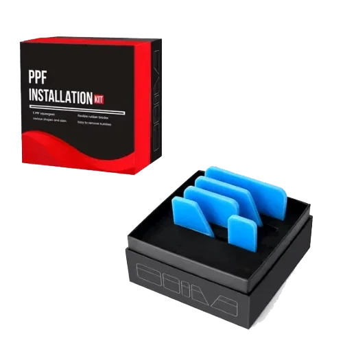 PPF Rakel Set Magnetisch Blau