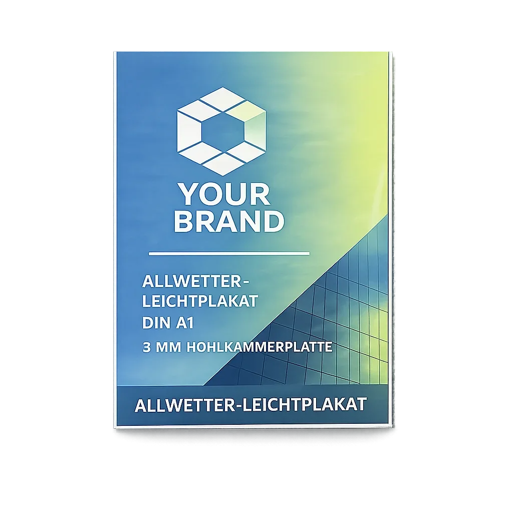 Allwetterleichtplakate – wetterfest, langlebig, für den Profi-Einsatz